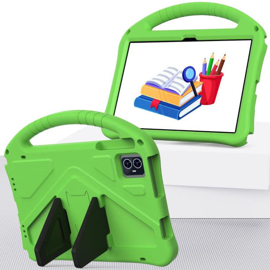 For onn. 10.1 Tablet Gen 4 2024 EVA Shockproof Tablet Case with Holder(Green) - Others by buy2fix | Online Shopping UK | buy2fix
