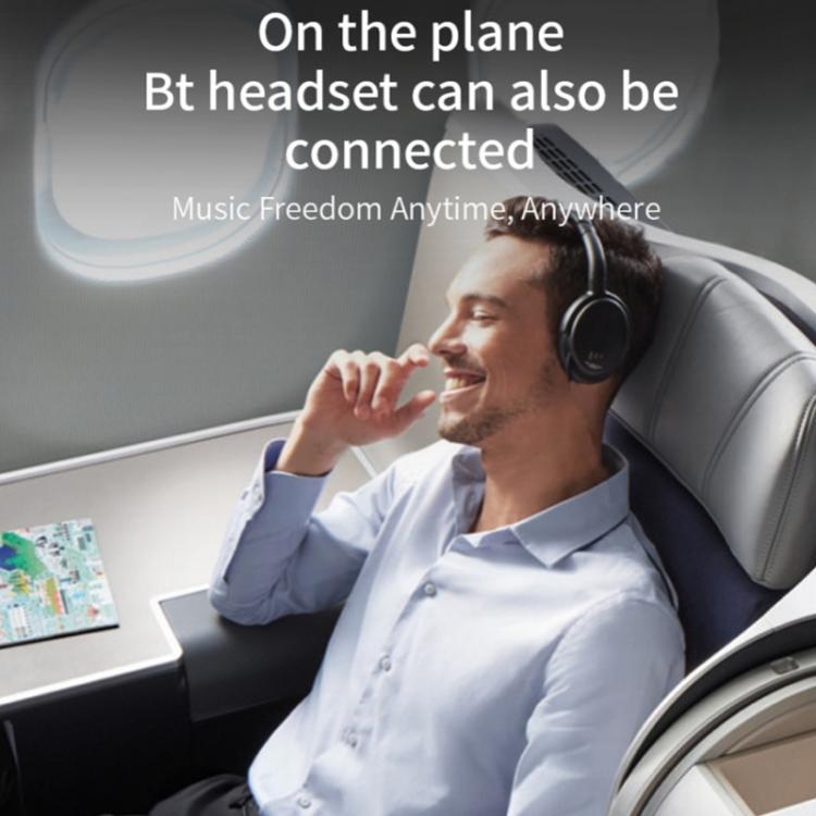 W10 Car Stereo Wireless Connection Audio Adapter 2 in 1 Car Bluetooth 5.3 Receiver Transmitter - Bluetooth Adapters by buy2fix | Online Shopping UK | buy2fix