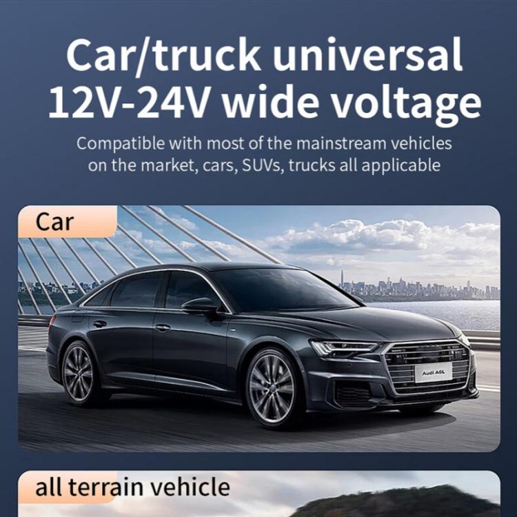 K38 Retractable Cable USB + Type-C Car Charger PD 30W Fast Charging Cigarette Lighter Adapter - Car Charger by buy2fix | Online Shopping UK | buy2fix