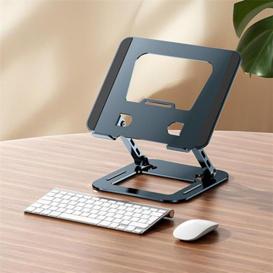 J30 Portable Desktop Adjustable Foldable Alloy Steel Laptop Cooling Stand(Grey) - Laptop Stand by buy2fix | Online Shopping UK | buy2fix
