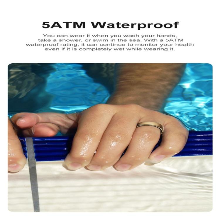 R10 SIZE 14 Smart Ring, Support Heart Rate / Blood Oxygen / Sleep / Multiple Sports Modes(Rose Gold) - Smart Rings / Smart Telephones by buy2fix | Online Shopping UK | buy2fix