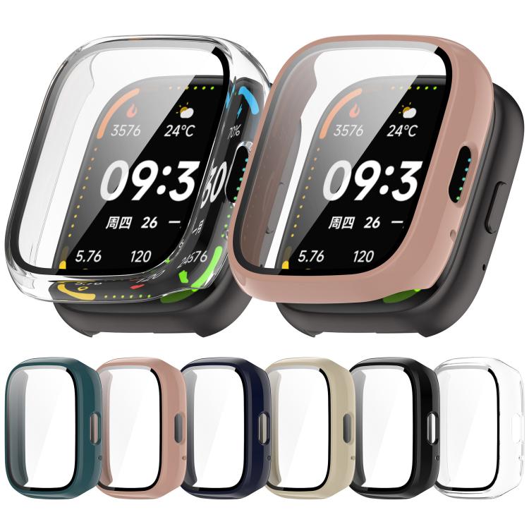 For Lexin Watch 3 Tempered Film Integrated PC Watch Protective Case(Ivory White) - Watch Case by buy2fix | Online Shopping UK | buy2fix