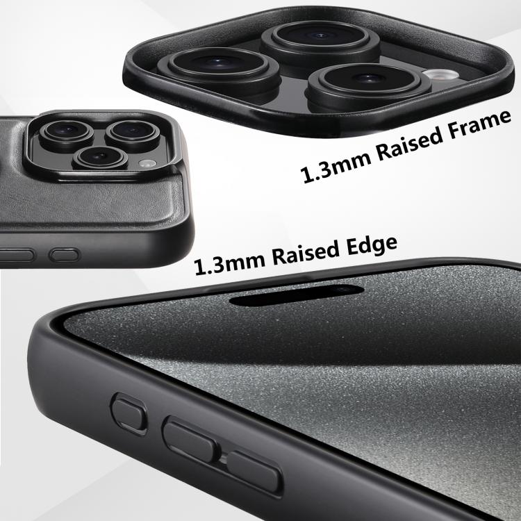 For iPhone 16 Pro Suteni G3 Oil Wax 360 Rotation Holder MagSafe Back Phone Case(Black) - iPhone 16 Pro Cases by Suteni | Online Shopping UK | buy2fix