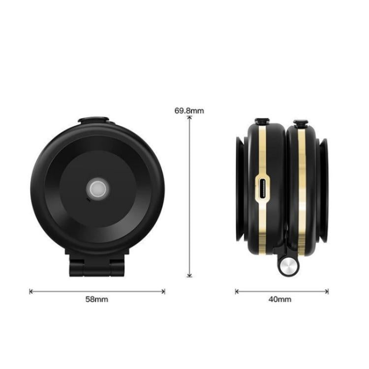 T50 Vacuum Adhesion Dual Suction Cup Car Dashboard Windshield Phone Navigation Stand(Black+Silver) - Universal Car Holders by buy2fix | Online Shopping UK | buy2fix