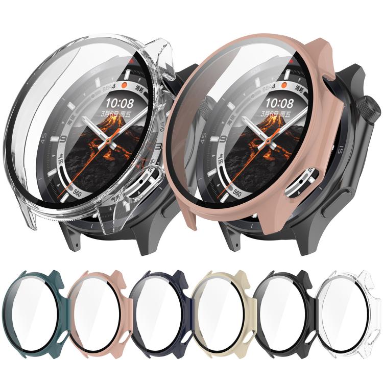 For OPPO Watch X2 Tempered Film Integrated PC Watch Protective Case(Pine Green) - Watch Case by buy2fix | Online Shopping UK | buy2fix