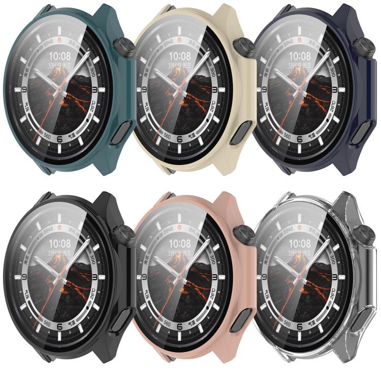 For OPPO Watch X2 Tempered Film Integrated PC Watch Protective Case(Pine Green) - Watch Case by buy2fix | Online Shopping UK | buy2fix