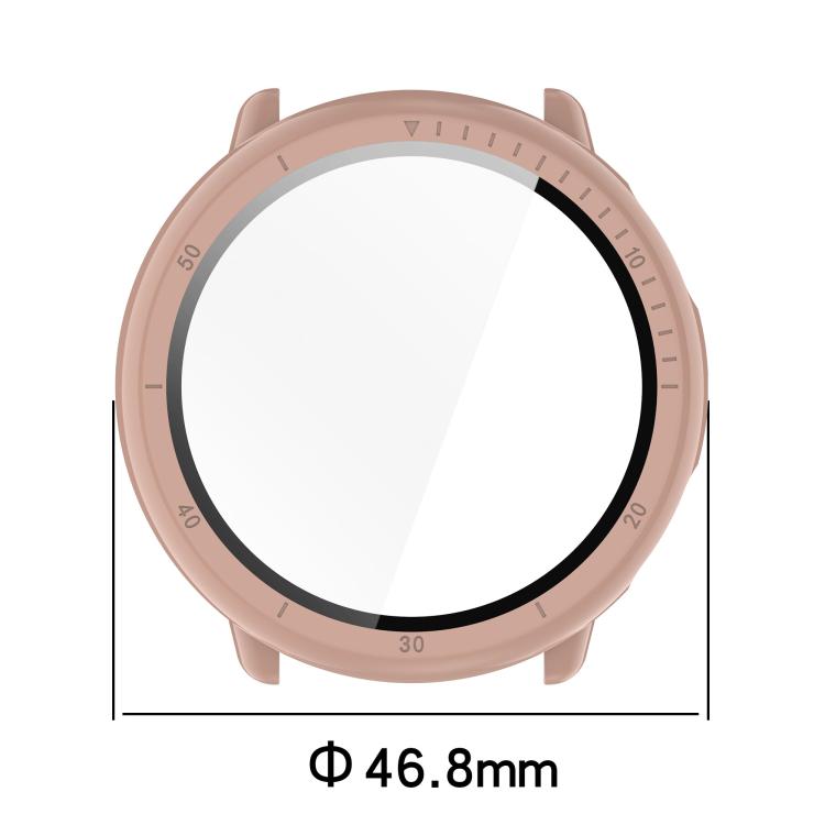For Amazfit Active 2 A2437 Tempered Film Integrated PC Watch Protective Case(Transparent Color) - Watch Cases by buy2fix | Online Shopping UK | buy2fix