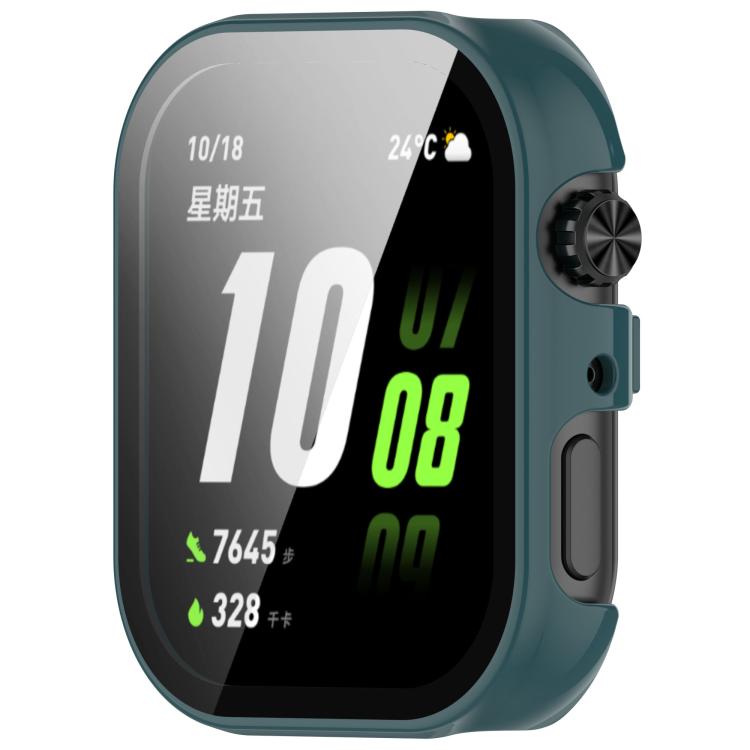 For Honor ROSSINI 2i Tempered Film Integrated PC Watch Protective Case(Pine Green) - Watch Cases by buy2fix | Online Shopping UK | buy2fix
