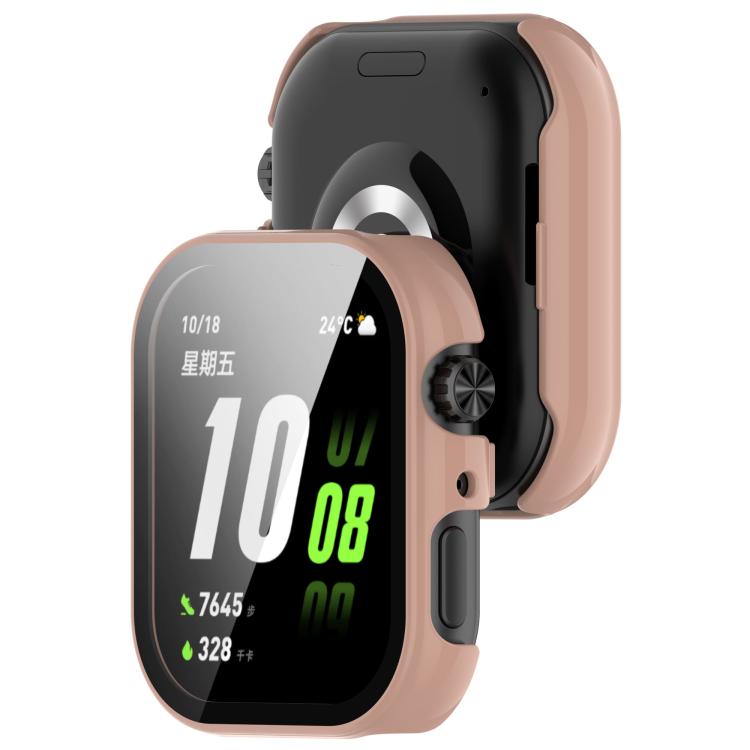 For Honor ROSSINI 2i Tempered Film Integrated PC Watch Protective Case(Cherry Pink) - Watch Cases by buy2fix | Online Shopping UK | buy2fix