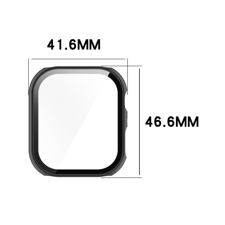 For Honor ROSSINI 2i Tempered Film Integrated PC Watch Protective Case(Ivory White) - Watch Cases by buy2fix | Online Shopping UK | buy2fix