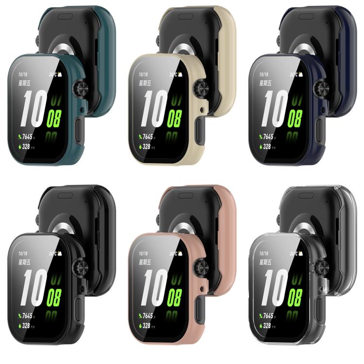 For Honor ROSSINI 2i Tempered Film Integrated PC Watch Protective Case(Black) - Watch Cases by buy2fix | Online Shopping UK | buy2fix