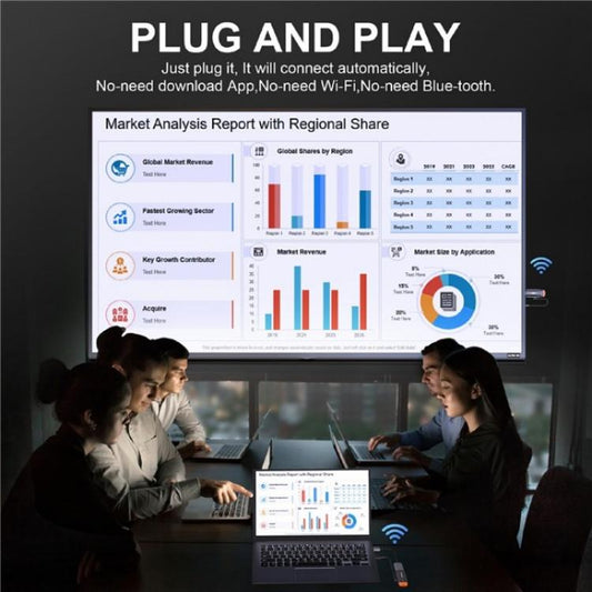 VRRIIS 093 High Definition Extension Video Transmitter Receiver Wireless HDMI Extender(Black) - Adapter by buy2fix | Online Shopping UK | buy2fix