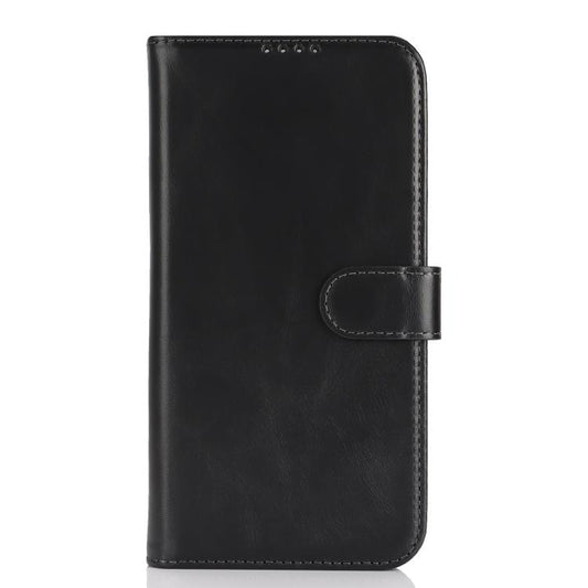 For iPhone 16 Plus Genuine Leather Card Wallet MagSafe Phone Case(Black) - iPhone 16 Plus Cases by buy2fix | Online Shopping UK | buy2fix