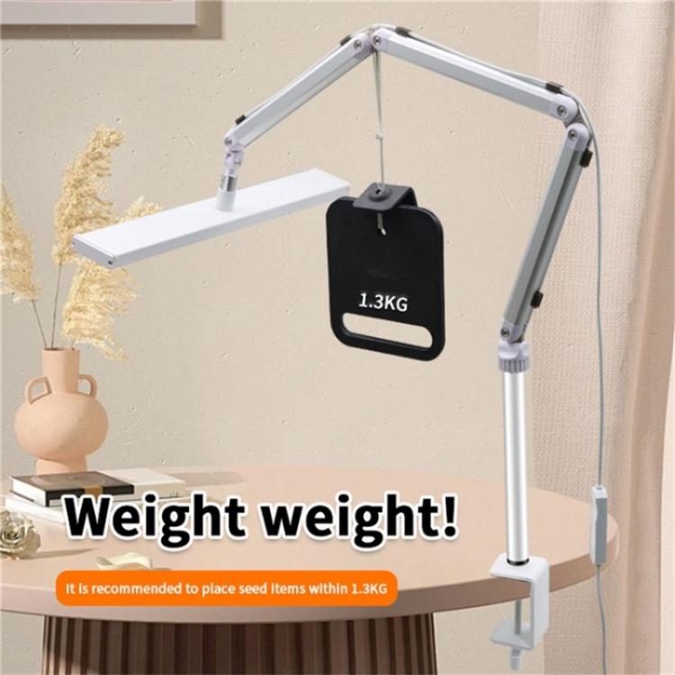 S001 Foldable Eyelash Extension LED Light Clip On Beauty Salon Tattoo Lamp(US Plug) - Selfie Light by buy2fix | Online Shopping UK | buy2fix