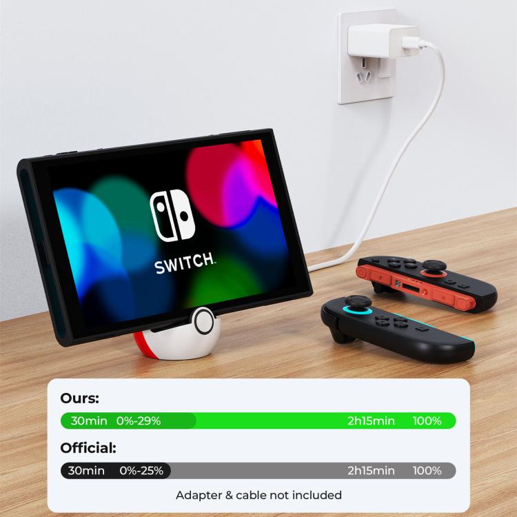 For Nintendo Switch 2 Dock/Switch/Switch OLED/Switch Lite Game Console Type-C Port Charging Dock - Charger & Power by buy2fix | Online Shopping UK | buy2fix
