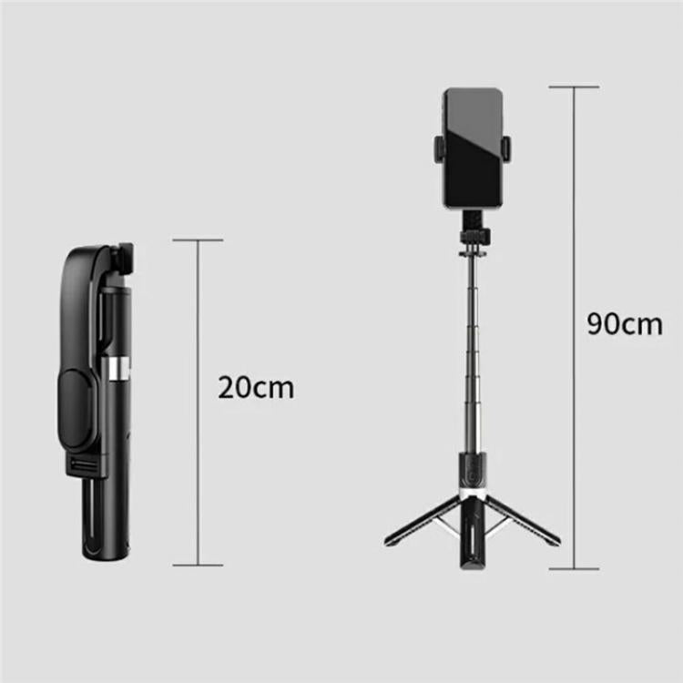 JMARY KT-219 Extendable Selfie Stick Tripod Stand With Remote Control - Selfie Sticks by Jmary | Online Shopping UK | buy2fix