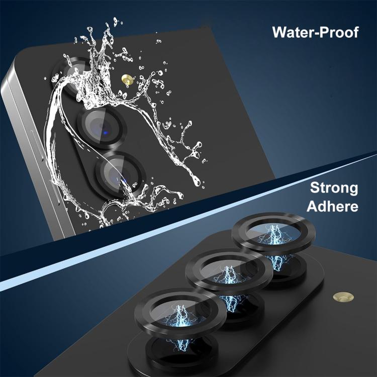 For Samsung Galaxy Z Fold7 ENKAY Hat-Prince 9H Rear Camera Lens Aluminium Alloy Tempered Glass Film(Sierra Blue) - Galaxy Z Fold7 5G Tempered Glass by ENKAY | Online Shopping UK | buy2fix