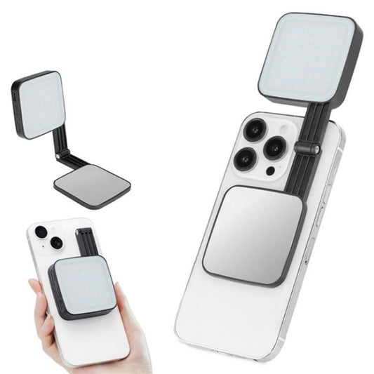 M42 Double-Sided Lighting Fill Light MagSafe Magnetic Phone Selfie Beauty Lamp(Black) - Selfie Light by buy2fix | Online Shopping UK | buy2fix