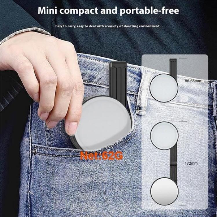M38 Portable Photography Live MagSafe Magnetic Phone Fill Light(Black) - Selfie Light by buy2fix | Online Shopping UK | buy2fix