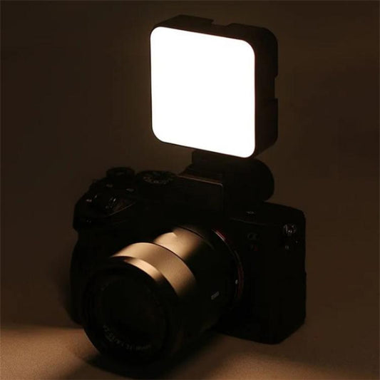 JMARY FM-59R Dimmable Video Recording Mini Fill Light with 3 Cold Shoe Mounts - by Jmary | Online Shopping UK | buy2fix