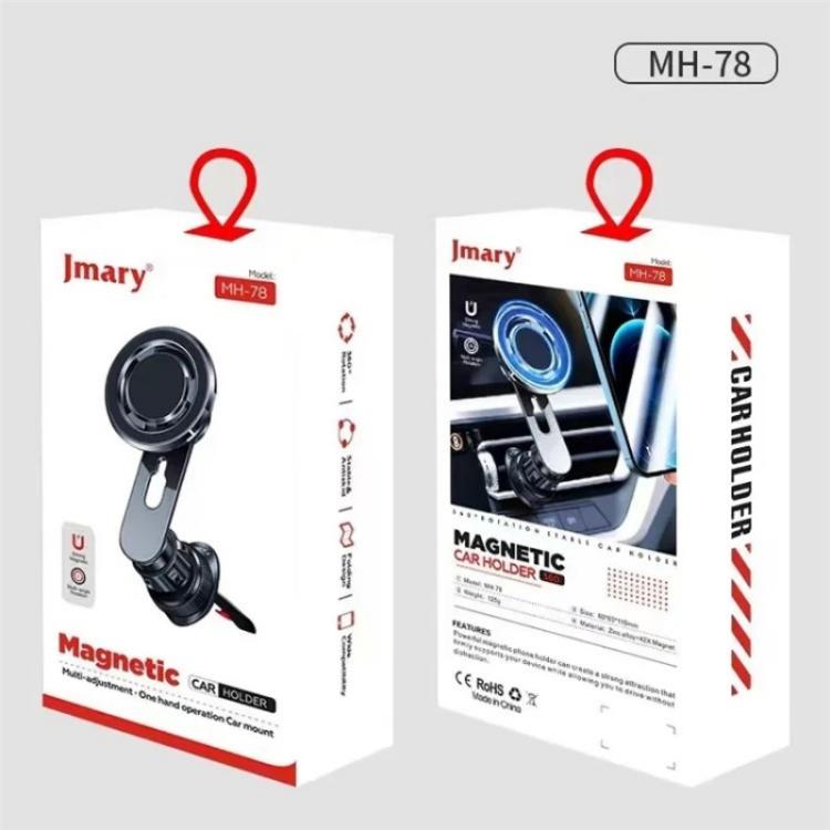 JMARY MH-78 Strong Magnetic Absorption Cell Phone Holder Bracket Car Air Vent Phone Mount - Universal Car Holders by Jmary | Online Shopping UK | buy2fix