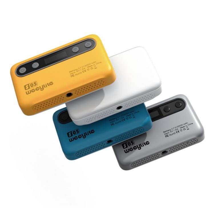 Weeylite S05 Portable App Control Phone Fill Lamp Video Live Streaming Photography RGB Full Color Fill Light(Yellow) - Selfie Light by buy2fix | Online Shopping UK | buy2fix