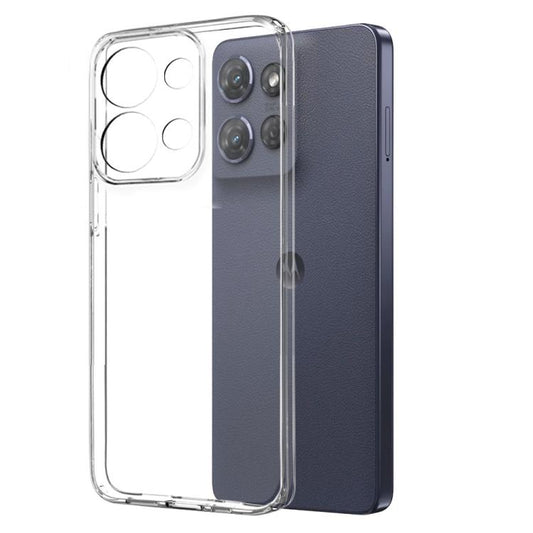 For Motorola Moto G Power 2025 5G NORTHJO 2 in 1 TPU Phone Case Screen Protector Tempered Glass Film(Clear) - Motorola Cases by NORTHJO | Online Shopping UK | buy2fix