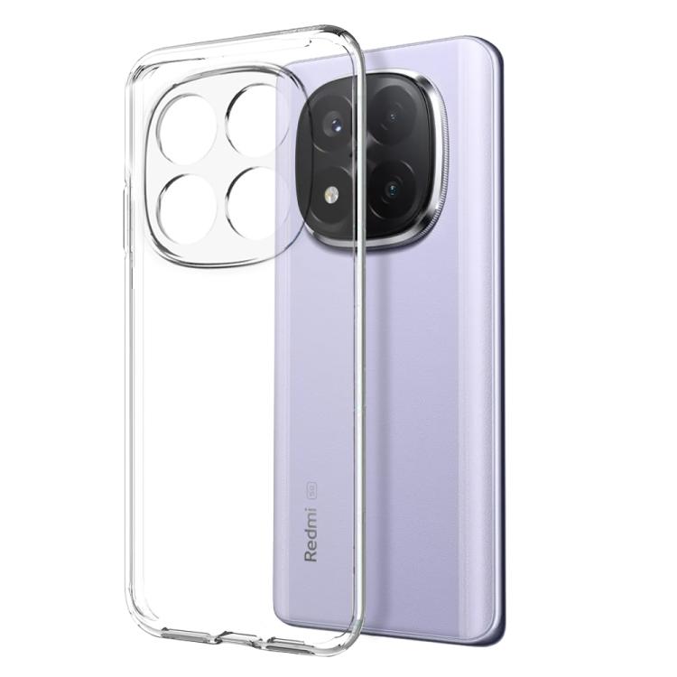 For Xiaomi Redmi Note 14 Pro+ 5G NORTHJO 2 in 1 TPU Phone Case Screen Protector Tempered Glass Film(Clear) - Note 14 Pro+ Cases by NORTHJO | Online Shopping UK | buy2fix