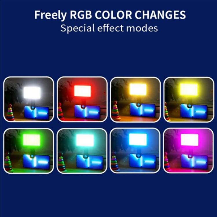 JMARY FM-150RGB For Smartphone Laptop Camera Portable LED RGB Photography Video Light - by Jmary | Online Shopping UK | buy2fix
