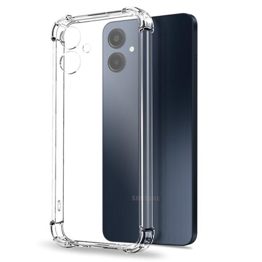 For Samsung Galaxy A06 4G / 5G NORTHJO 2 in 1 TPU Airbag Shockproof Phone Case with Screen Film(Clear) - Galaxy Phone Cases by NORTHJO | Online Shopping UK | buy2fix