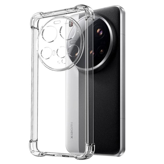 For Xiaomi 15 Ultra 5G NORTHJO 2 in 1 TPU Airbag Shockproof Phone Case with Screen Film(Clear) - 15 Ultra Cases by NORTHJO | Online Shopping UK | buy2fix