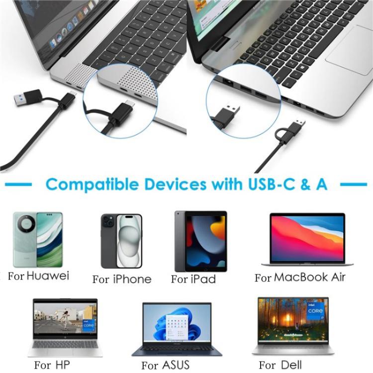 WAVLINK ST347 One-Click Offline Clone Dual Slot M.2 SSD Enclosure USB-C 3.2 Gen2 10Gbps(UK Plug) - HDD Enclosure by WAVLINK | Online Shopping UK | buy2fix