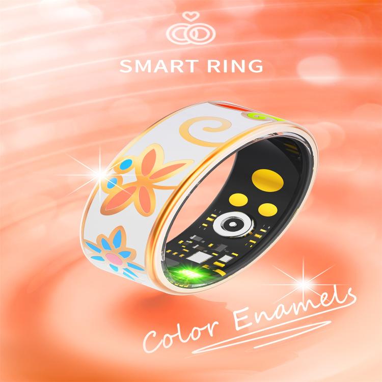 R18 SIZE 6 Smart Ring, Support Heart Rate / Blood Oxygen / Sleep / Care For Faimilies(Rose Gold) - Smart Rings / Smart Telephones by buy2fix | Online Shopping UK | buy2fix
