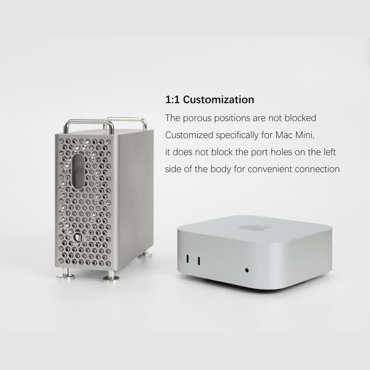 For MAC MINI M4/M4 Pro Computer Case Protective Case(Blue) - MINI PC Accessories & Gadgets by buy2fix | Online Shopping UK | buy2fix