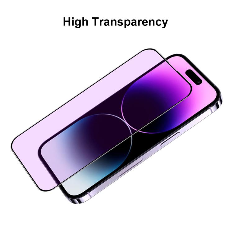 For iPhone 16 Plus JUNSUNMAY 25pcs Anti-Blue Light Silk Print HD Tempered Glass Film - iPhone 16 Plus Tempered Glass by JUNSUNMAY | Online Shopping UK | buy2fix