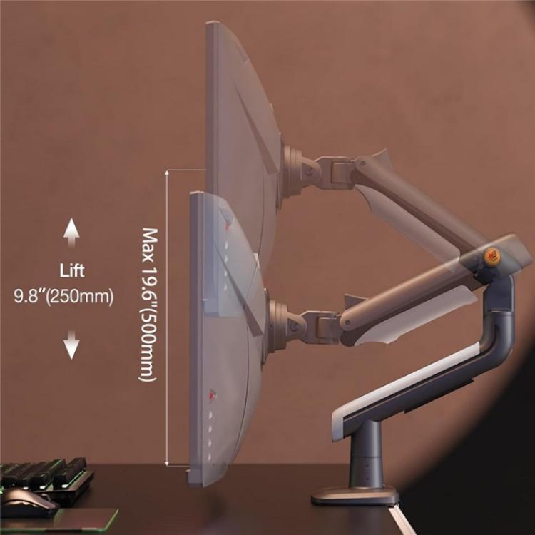 NORTH BAYOU A5 Flat Ultrawide Curved Monitors Bracket Gaming Monitor Arm VESA Mount - TV Brackets & Mounts by buy2fix | Online Shopping UK | buy2fix