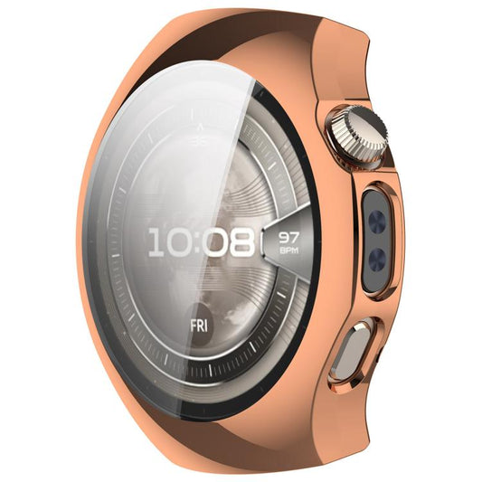 For Huawei Watch 5 42mm Electroplated TPU Full Coverage Watch Protective Case(Rose Gold) - Watch Cases by buy2fix | Online Shopping UK | buy2fix