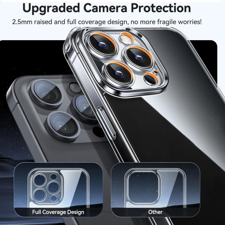 For iPhone 15 Pro Kalebol Highly Transparent PC Hybrid TPU Phone Case - iPhone 15 Pro Cases by Kalebol | Online Shopping UK | buy2fix