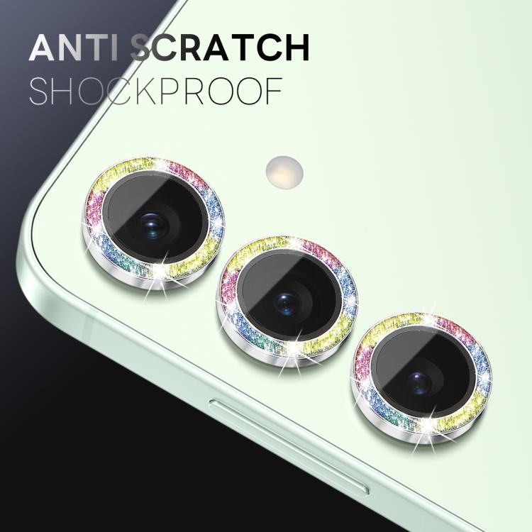 For Samsung Galaxy S25+ 5G NORTHJO 1 Set Camera Lens Protector Glitter Metal Ring Film(Colorful) - For Samsung by NORTHJO | Online Shopping UK | buy2fix