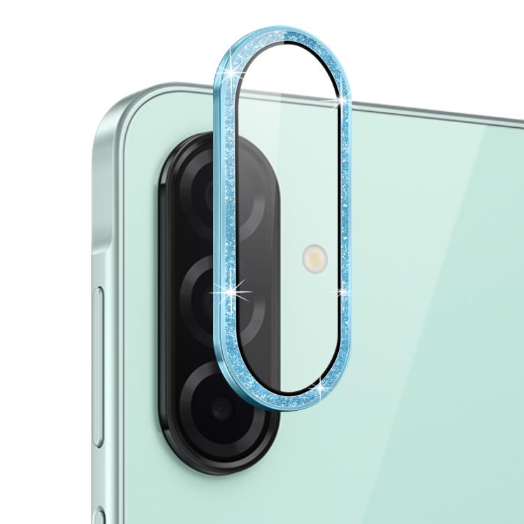 For Samsung Galaxy A26 5G NORTHJO 1 Set Camera Lens Protector Glitter Metal Ring Film(Blue) - For Samsung by NORTHJO | Online Shopping UK | buy2fix