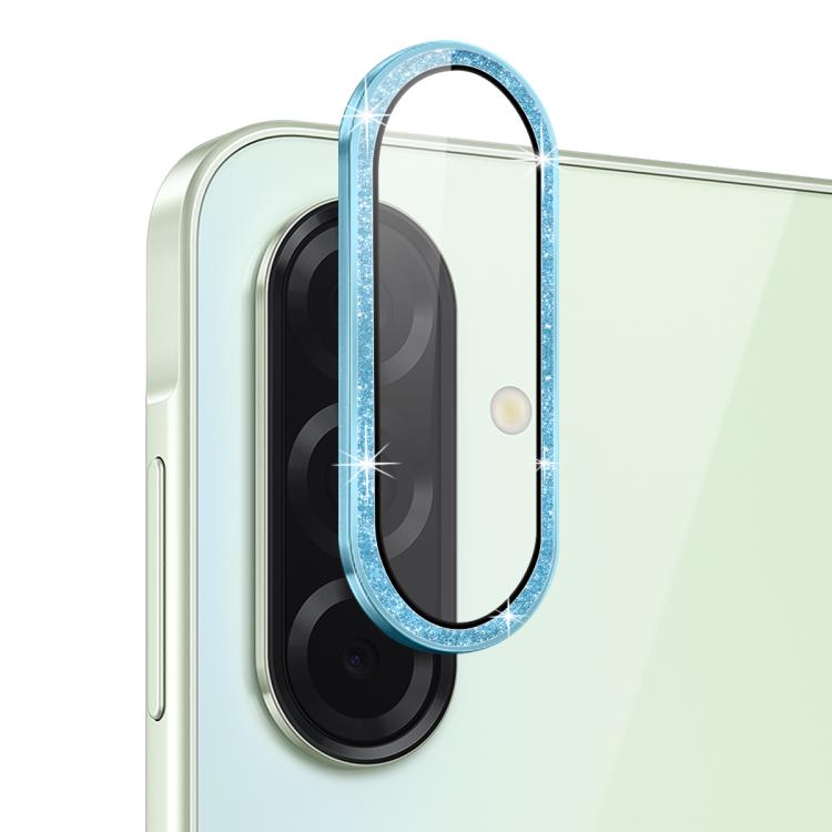 For Samsung Galaxy A36 5G / A56 5G NORTHJO 1 Set Camera Lens Protector Glitter Metal Ring Film(Blue) - For Samsung by NORTHJO | Online Shopping UK | buy2fix