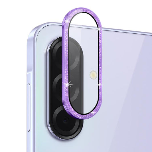 For Samsung Galaxy A36 5G / A56 5G NORTHJO 1 Set Camera Lens Protector Glitter Metal Ring Film(Purple) - For Samsung by NORTHJO | Online Shopping UK | buy2fix