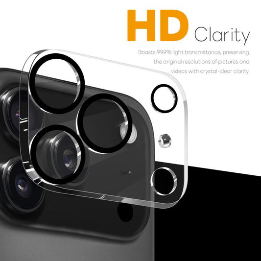 For iPhone 17 Pro 2pcs NORTHJO Camera Lens Protector 3D Night Shot Tempered Glass Film(Black) - iPhone 17 Pro Tempered Glass by NORTHJO | Online Shopping UK | buy2fix