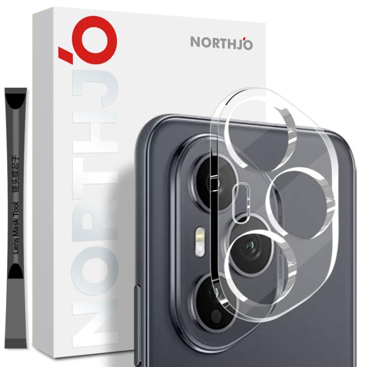 For Honor 400 Pro Global 160.8mm NORTHJO Camera Lens Protector 3D HD Tempered Glass Film(Clear) - For Huawei by NORTHJO | Online Shopping UK | buy2fix