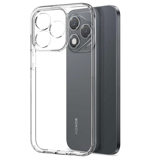 For Honor 400 Lite Global NORTHJO 2 in 1 TPU Phone Case Screen Protector Tempered Glass Film(Clear) - More iPhone Cases by NORTHJO | Online Shopping UK | buy2fix