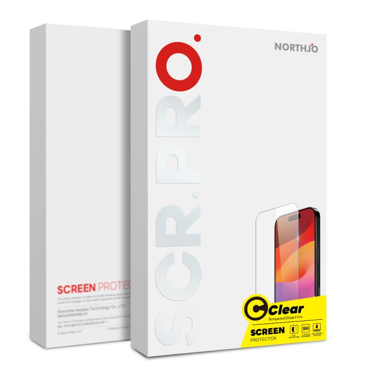 For Samsung Galaxy A07 2pcs NORTHJO A++ 0.3mm 2.5D Screen Tempered Glass Film - Galaxy Tempered Glass by NORTHJO | Online Shopping UK | buy2fix