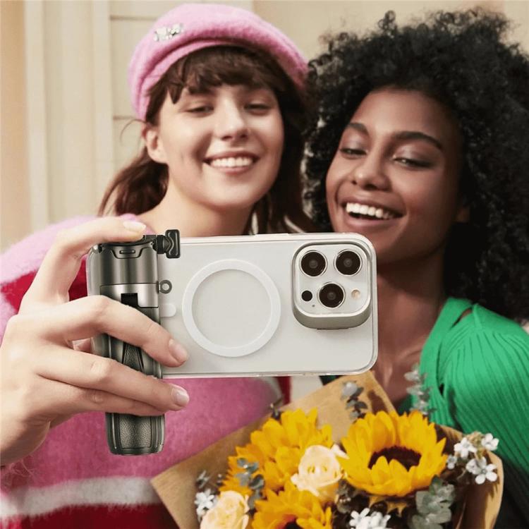 Jmary MT-18 Extendable Phone Holder Wireless Control Mini Phone Selfie Stick Tripod(Black) - Selfie Sticks by Jmary | Online Shopping UK | buy2fix