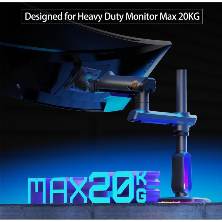 NORTH BAYOU G80 32-60 inch Curved Display Gaming Monitor Desk Stand Monitor Support Arm - TV Brackets & Mounts by buy2fix | Online Shopping UK | buy2fix