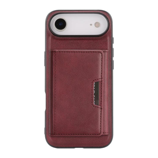 For iPhone Air Kalebol Strong Magnetic MagSafe Tri-Fold Wallet Leather Phone Case(Red) - iPhone Air Cases by Kalebol | Online Shopping UK | buy2fix