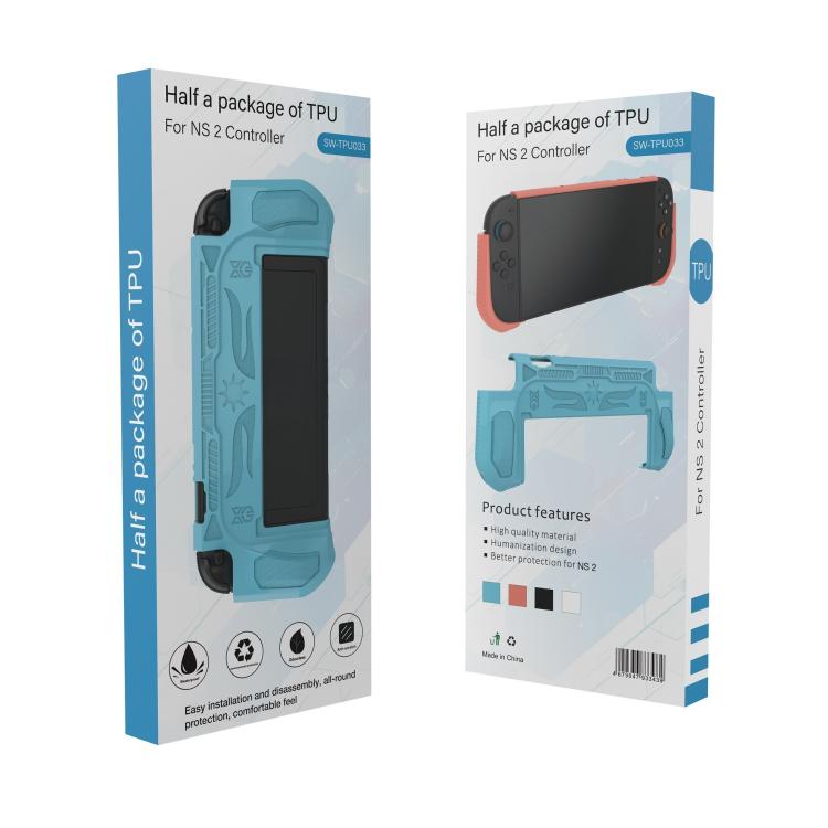 For Nintendo Switch 2 Gaming Handheld TPU Protective Case(Blue) - Cases by buy2fix | Online Shopping UK | buy2fix